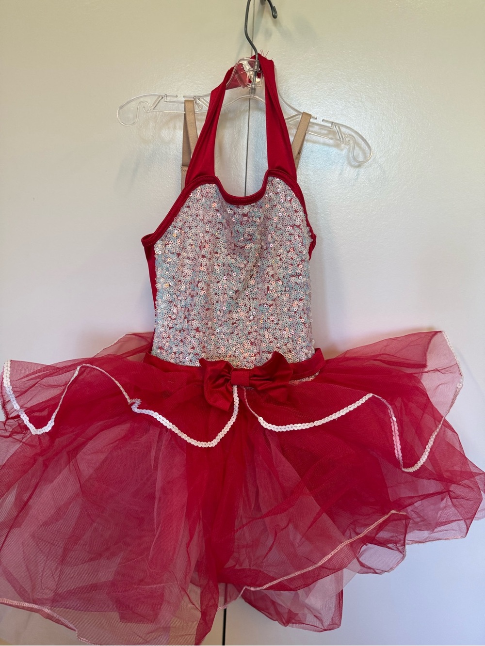 WEISSMAN Red Sequin Tutu Dress Kids Costume - holidays, Halloween